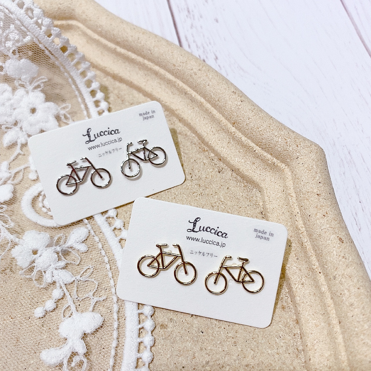 [日本制] Luccica  單車耳環 (*網站限定優惠價*)