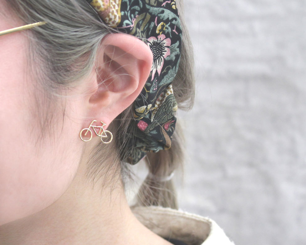 [日本制] Luccica  單車耳環 (*網站限定優惠價*)