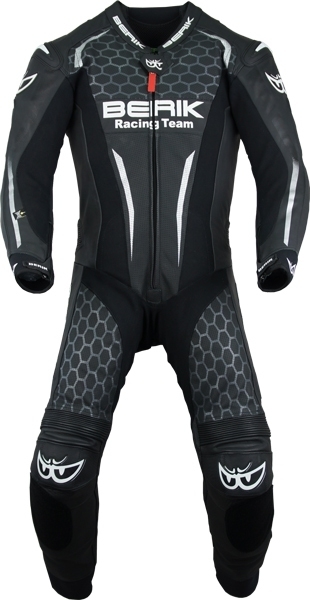 BERIK LS1-201329B-BK 黑白 一件式皮衣