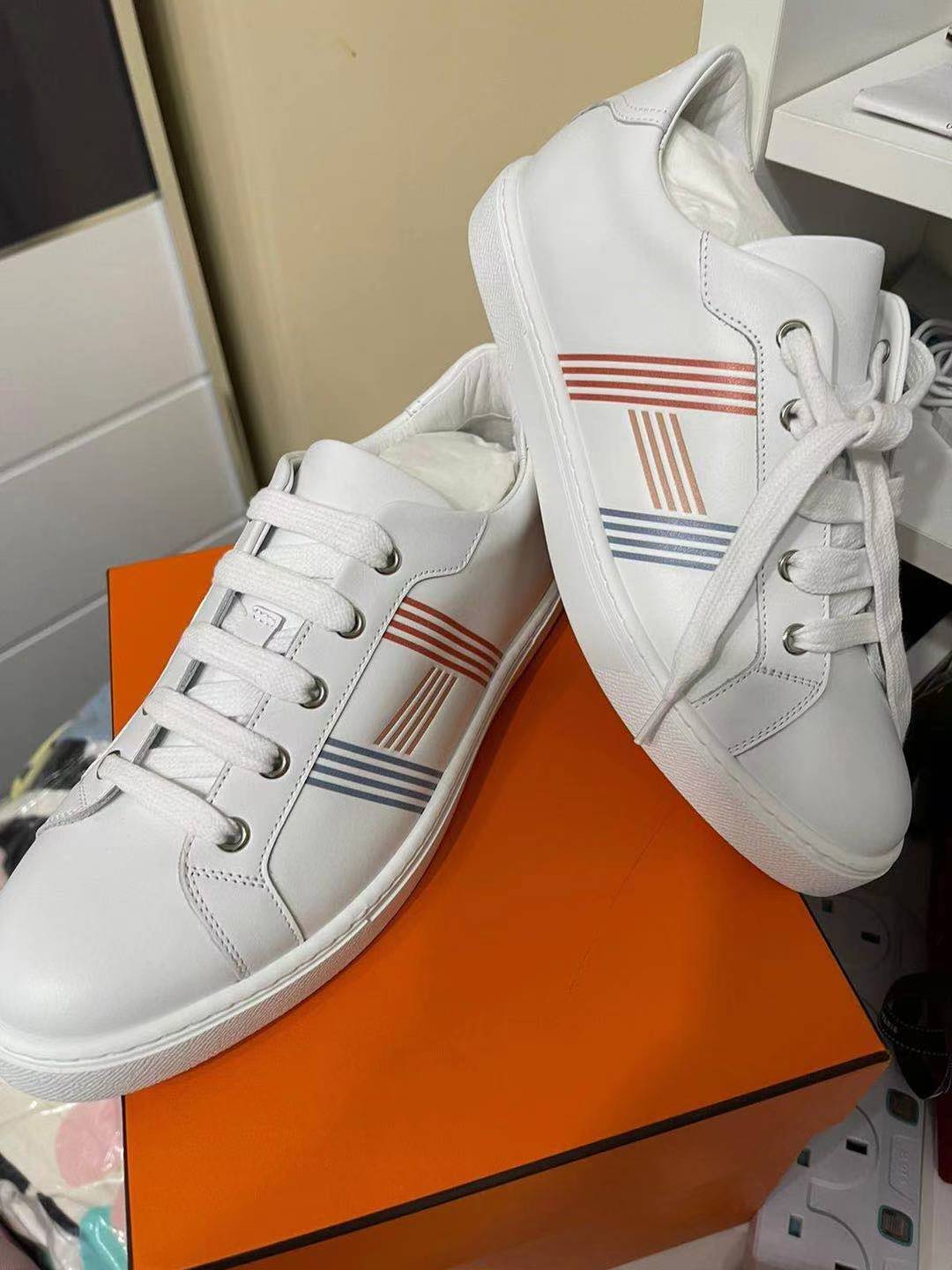 Hermes 爆款小白鞋 女款