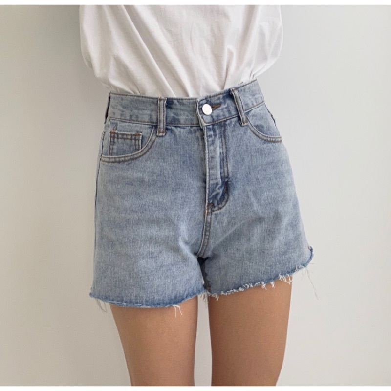 【imfine】就是一件超韓的牛仔短褲 #3454