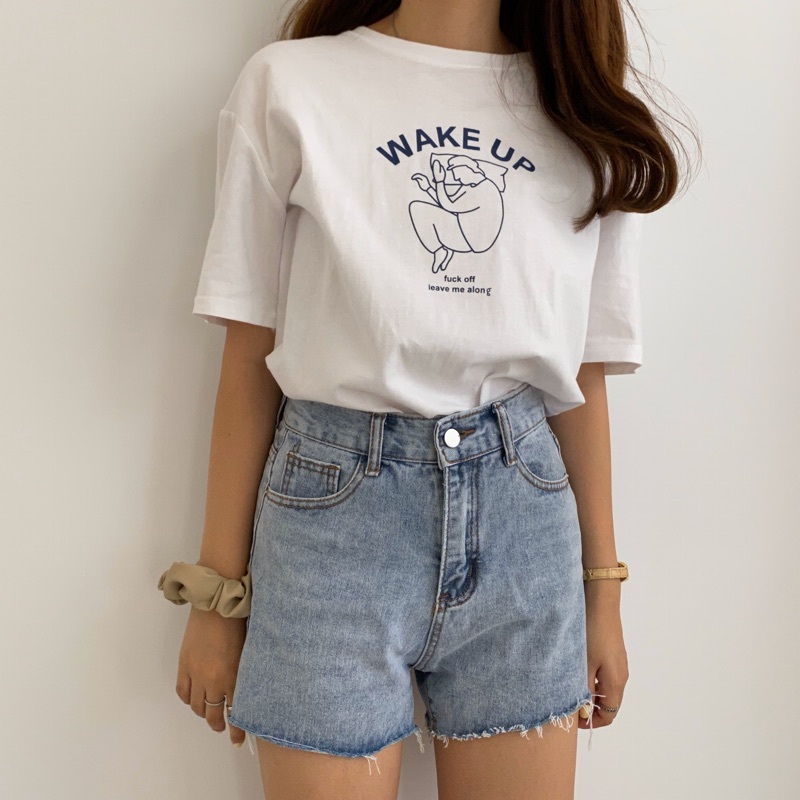 【imfine】就是一件超韓的牛仔短褲 #3454