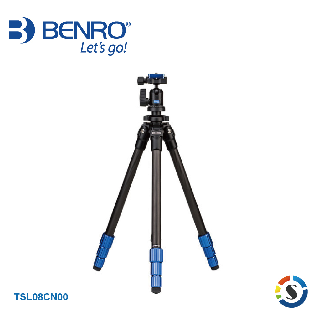 BENRO百諾 TSL08CN00 經典碳纖維三腳架套組