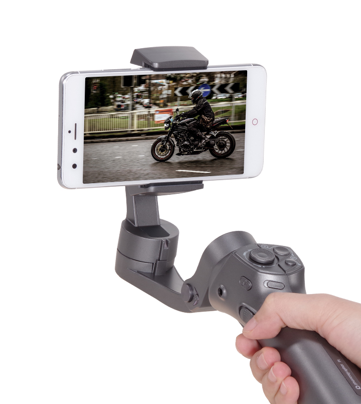 BENRO百諾 Phoneographer P1 手機三軸穩定器(磨砂灰/玫瑰金)(附RAMC2麥克風)