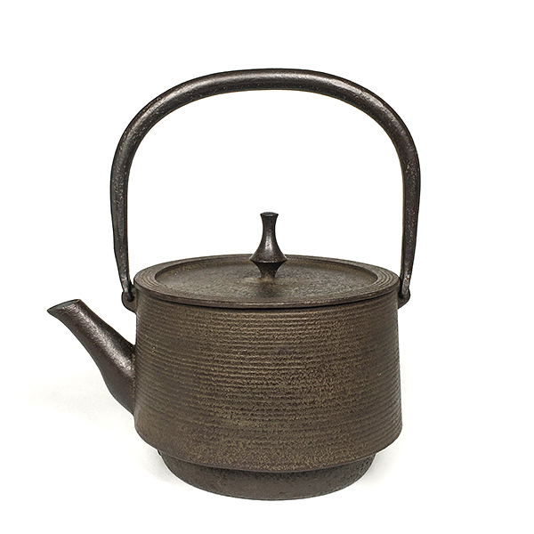 【佐藤勝久】糸目寸筒 鐵壺 1.0L