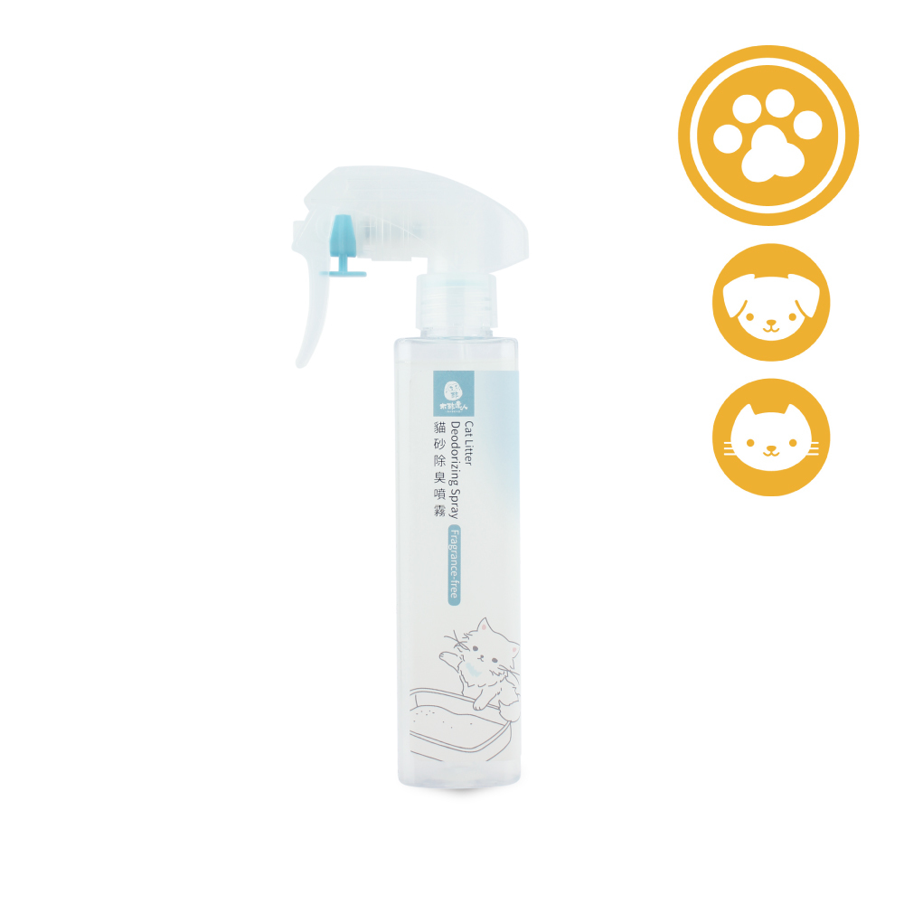 【寵】臭臭退散！木酢貓砂除臭噴霧200g【#51502】