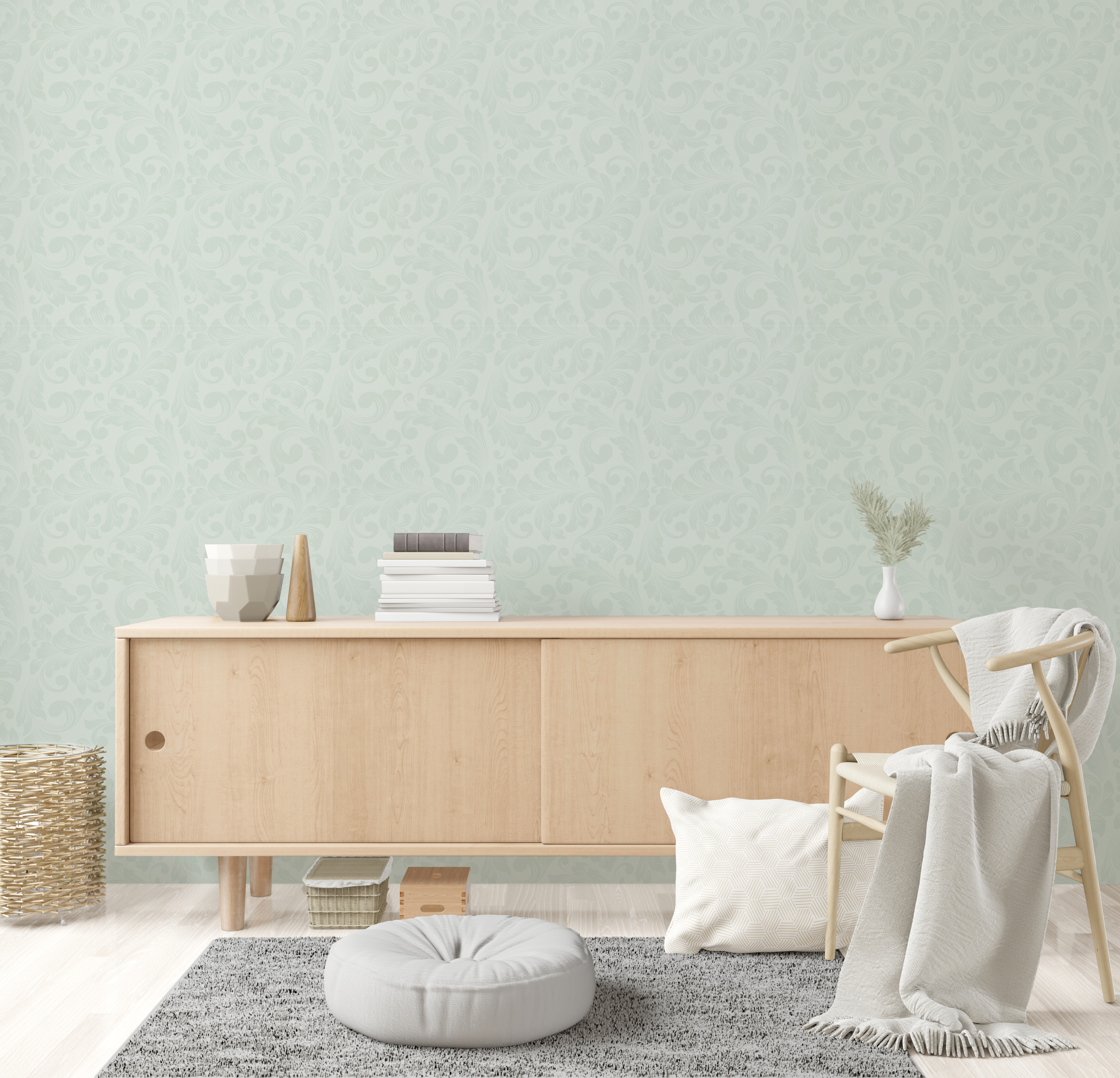 美牆貼貼// 淺青鳶尾(5/10/20片裝)