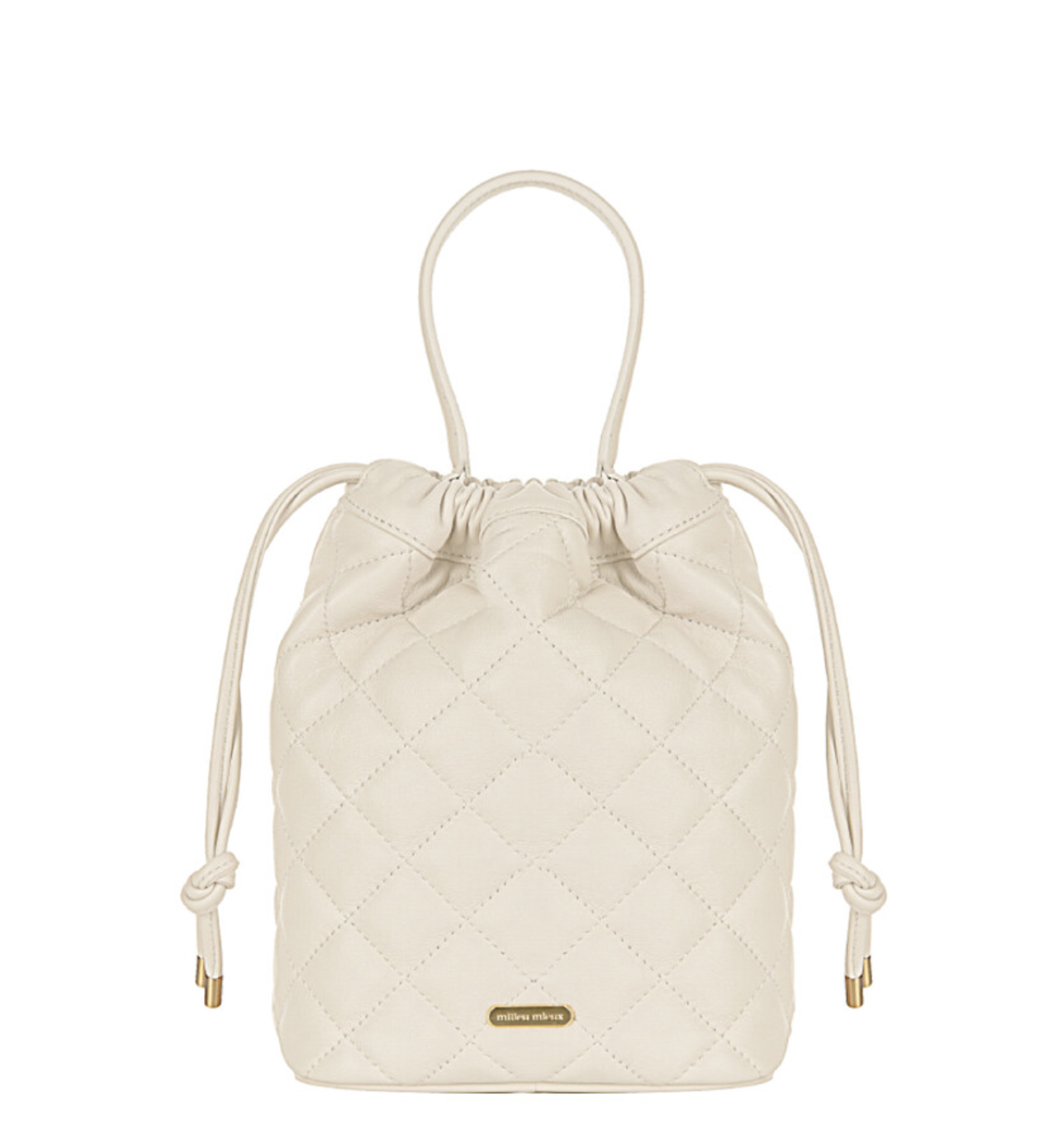 Milieu Mieux Plio Bag - #BUTTER CREAM
