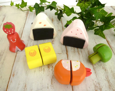 Mother Garden木製玩具 午餐套組-草莓