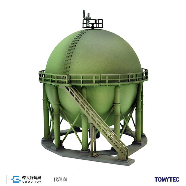 TOMYTEC 315599 情景小物 DCM08 戰禍下的煉油廠-A 瓦斯儲氣槽