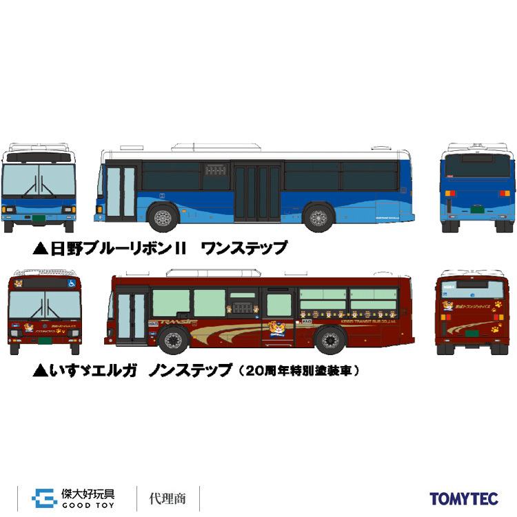 TOMYTEC 316534 巴士系列 京成巴士 20周年紀念組 (2輛)