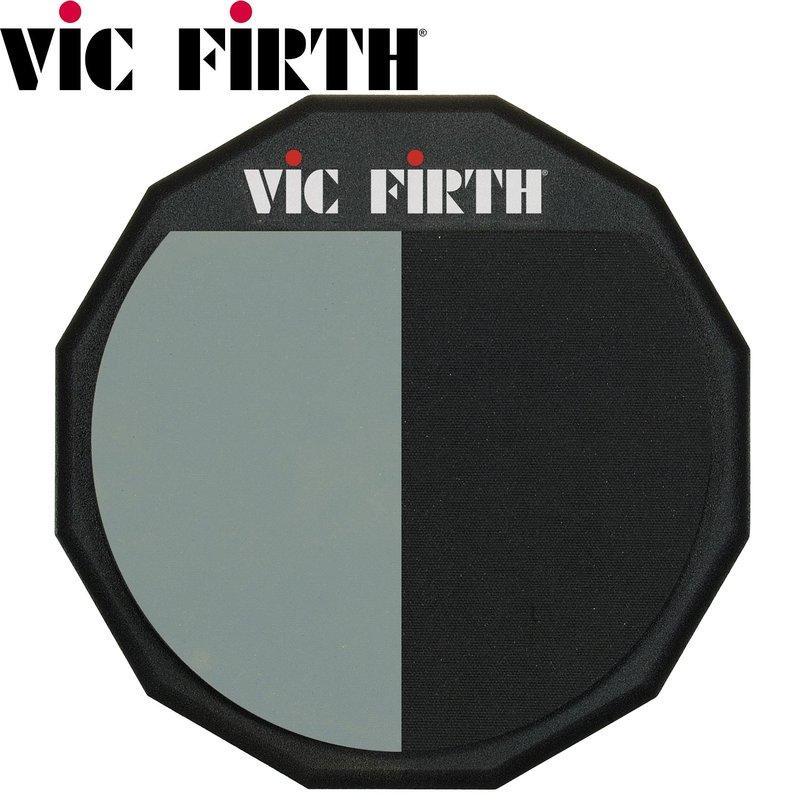 美國 Vic Firth PAD12H 12吋 單面(軟+硬) 打點板 / 打擊板
