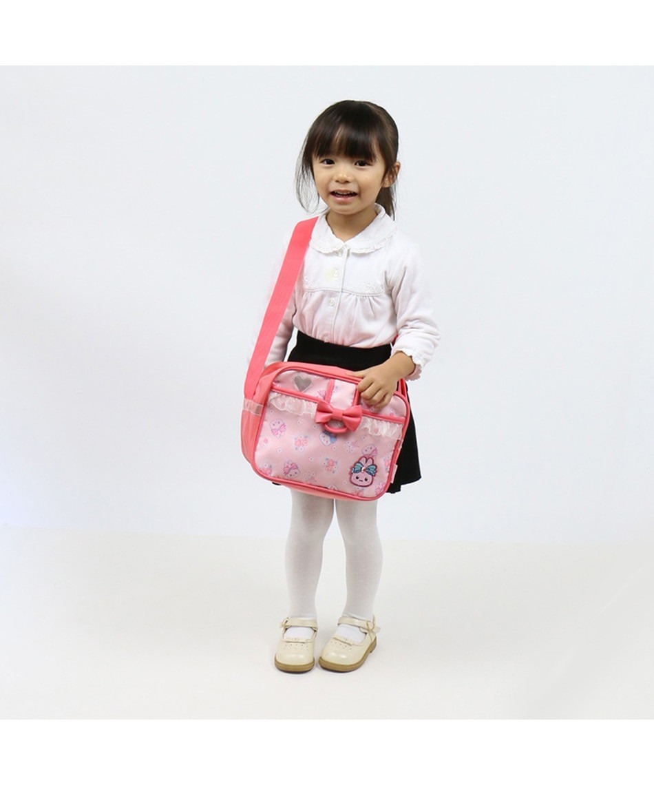Usamomo 萌兔桃桃 側背包 花漾
