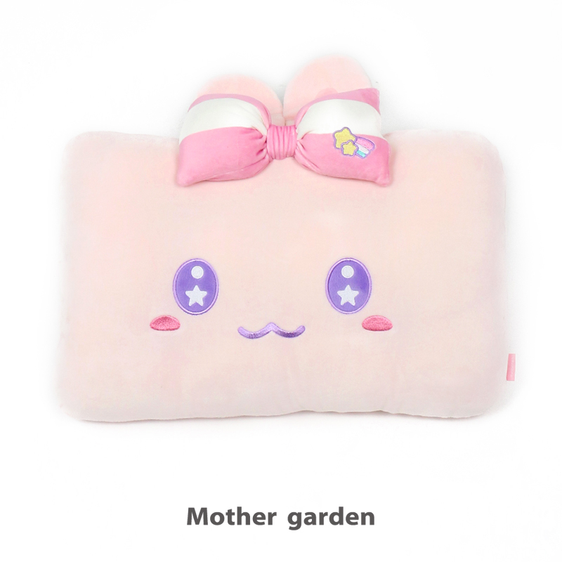 Usamomo 萌兔桃桃 絨毛枕 大臉