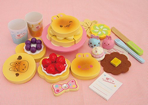 Usamomo 萌兔桃桃 木製家家酒玩具 下午茶-甜點組
