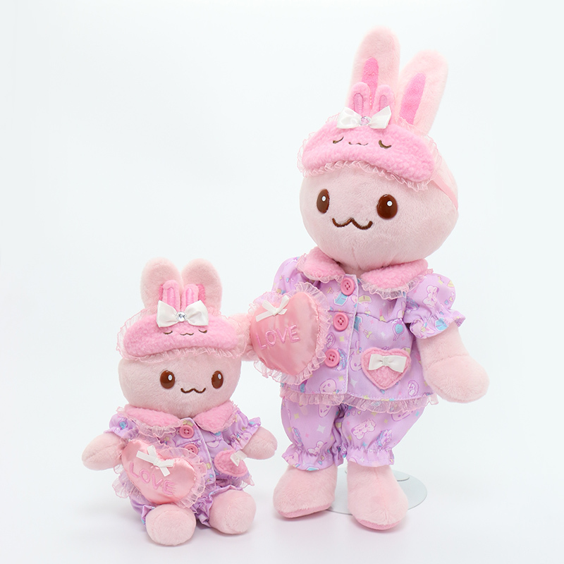 Usamomo 萌兔桃桃 絨毛娃娃更衣配件 睡衣套組 美妝 43cm專用