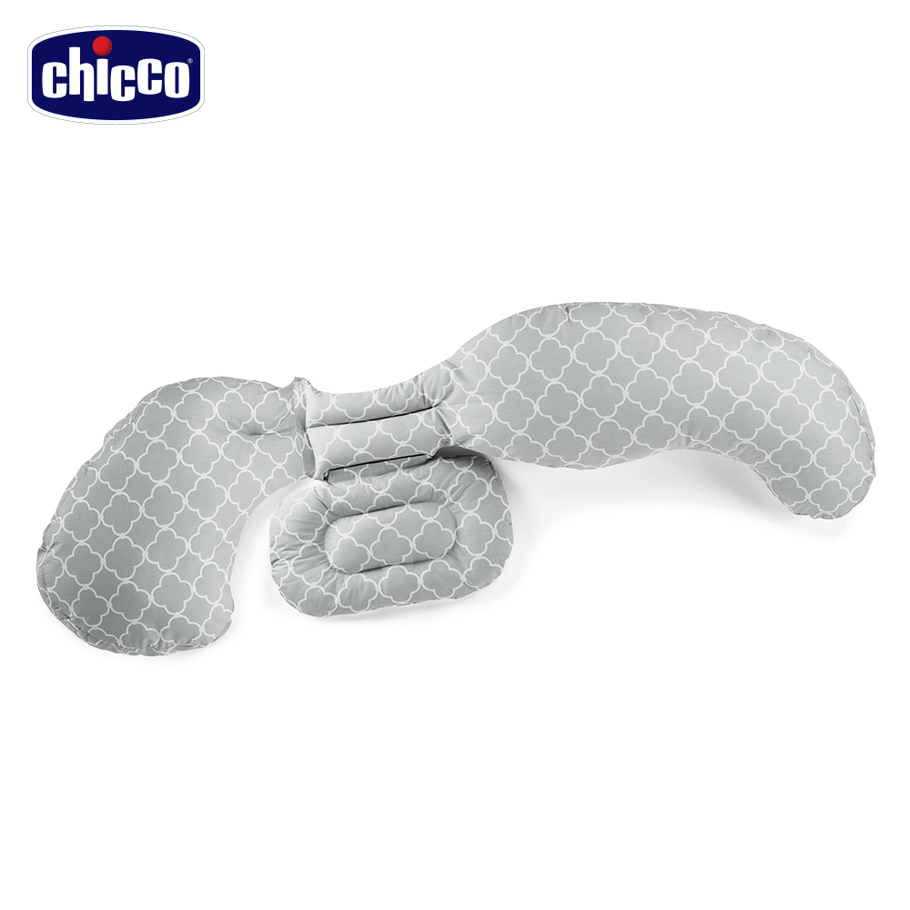 Boppy孕媽咪側睡舒壓枕(羅馬尼亞製)-冰銀灰