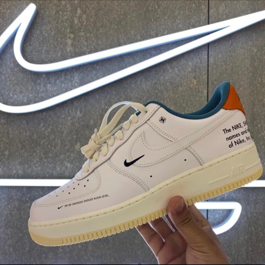 nike air force 1 07 white with black tick