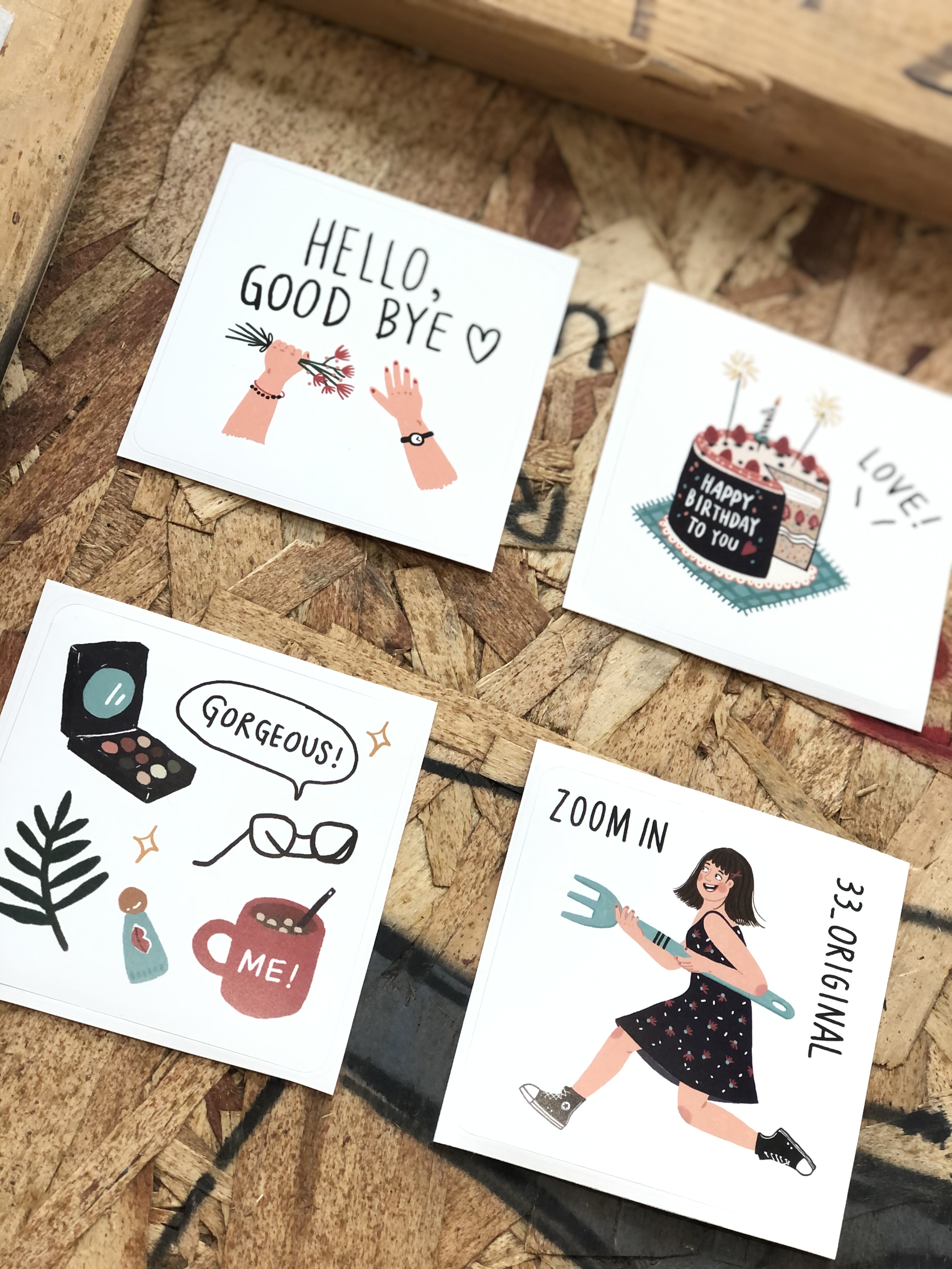 33_original x zoom in 一週年生日特展貼紙組