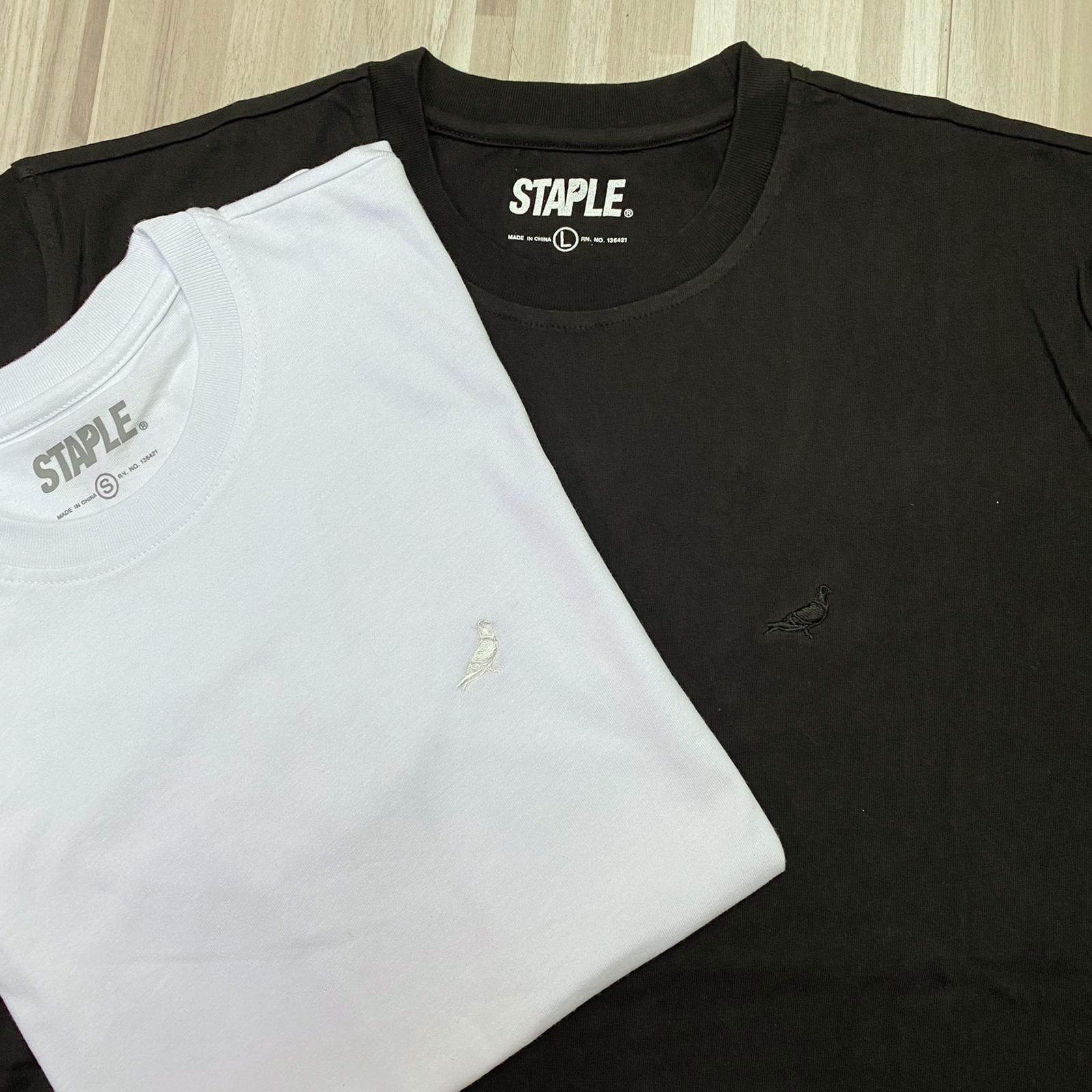 [現貨] Staple Tonal Pigeon Embroidered Tee 2101C6471