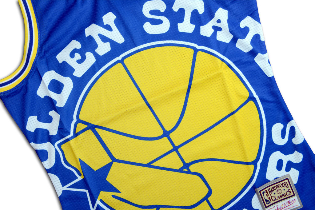 Mitchell & Ness 金州勇士隊 Big Face 2.0 球衣