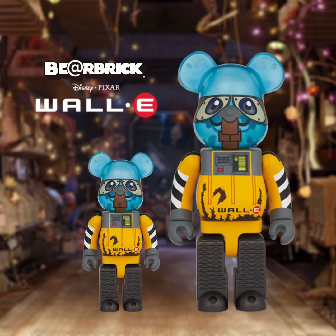BE@RBRICK WALL・E と EVE 400％フィギュア