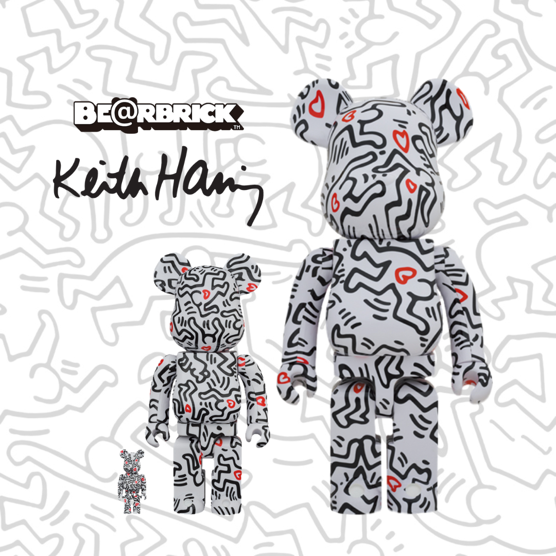 BE@RBRICK KEITH HARING #8 100％ & 400％