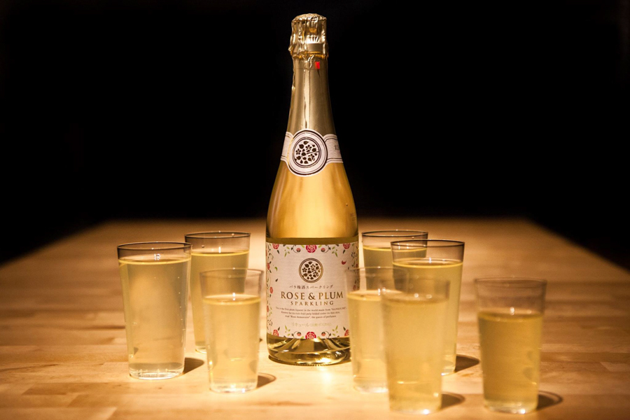 東農園玫瑰氣泡梅酒