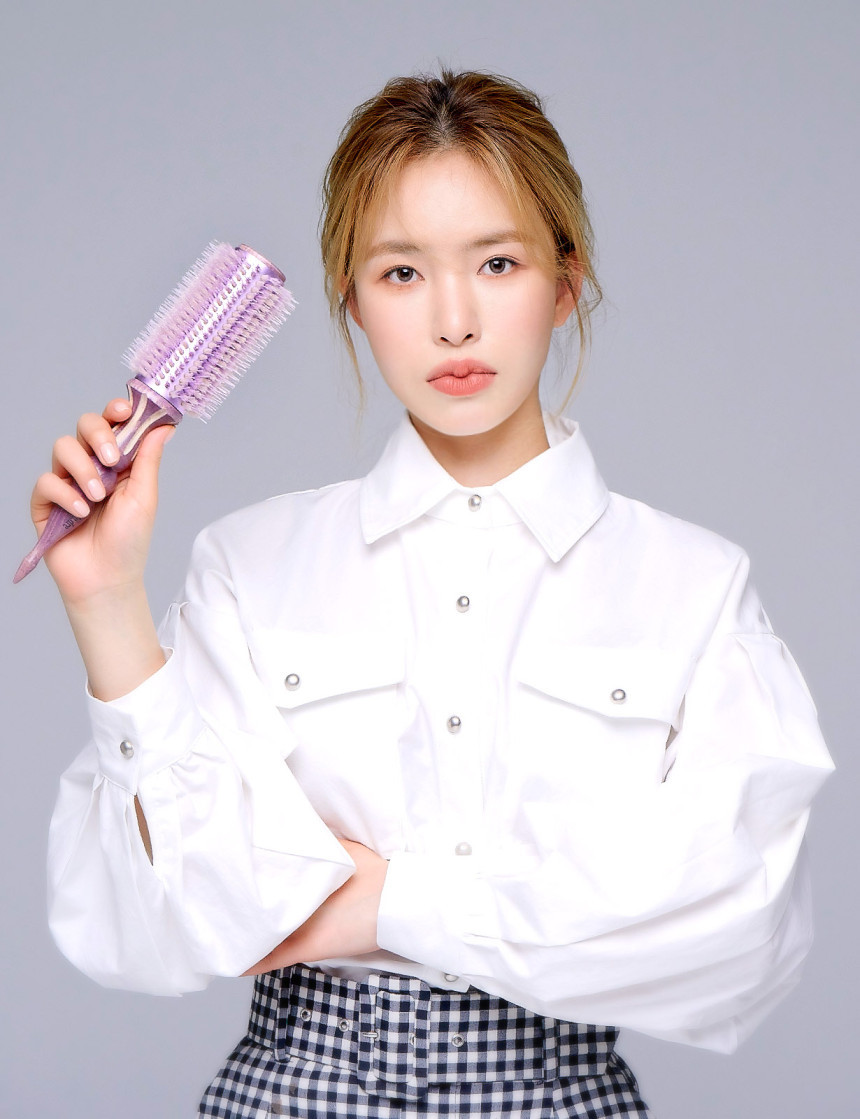 JJUDRE Heat Resistant Roll Brush - PURPLE