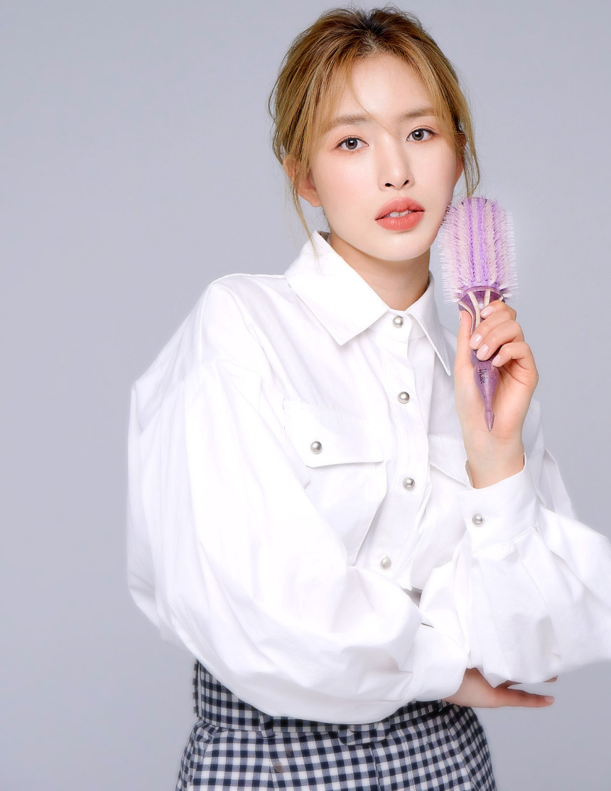 JJUDRE Heat Resistant Roll Brush - PURPLE