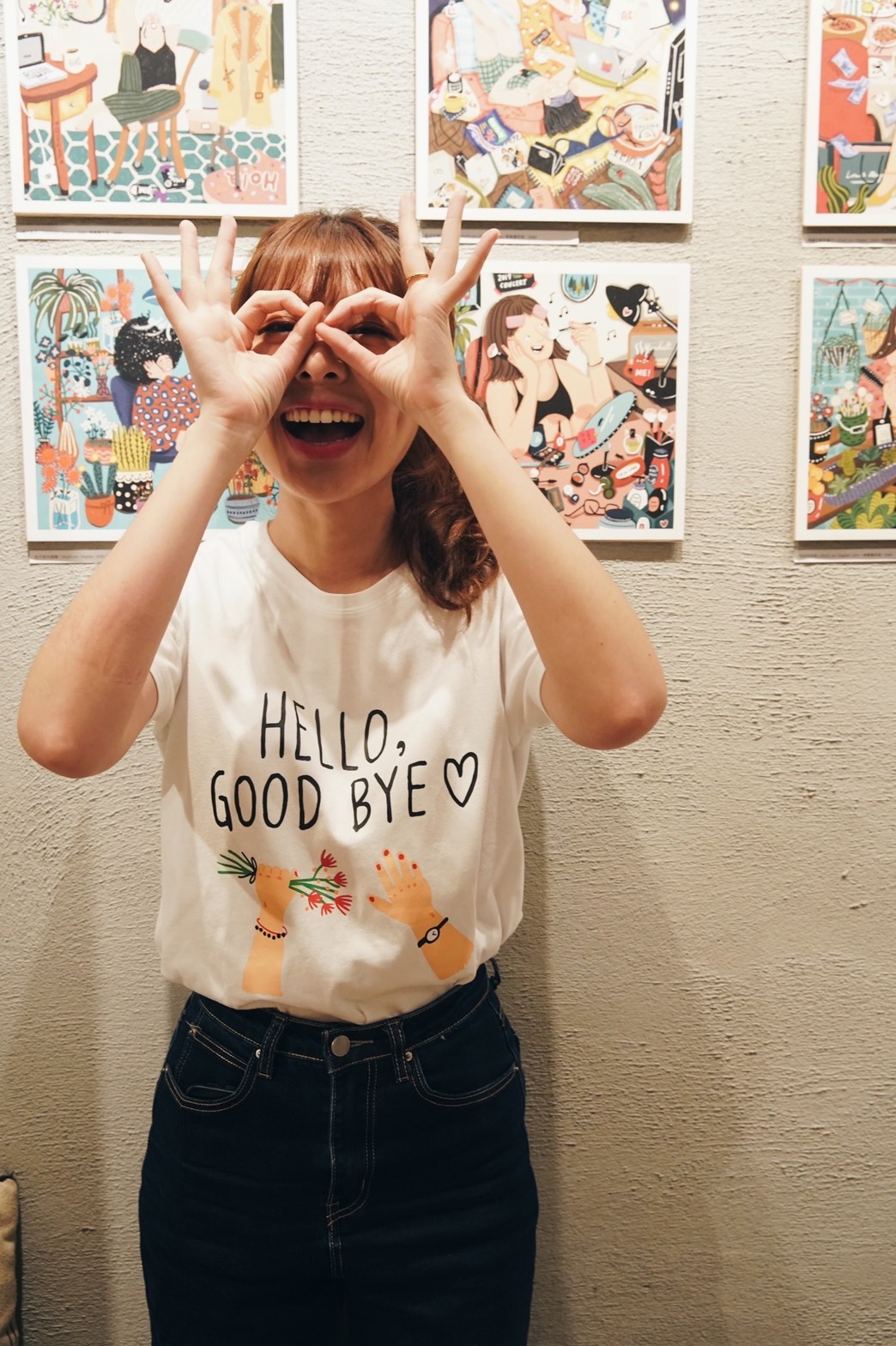 33_original x zoom in HELLO GOOD BYE ! T-shirt
