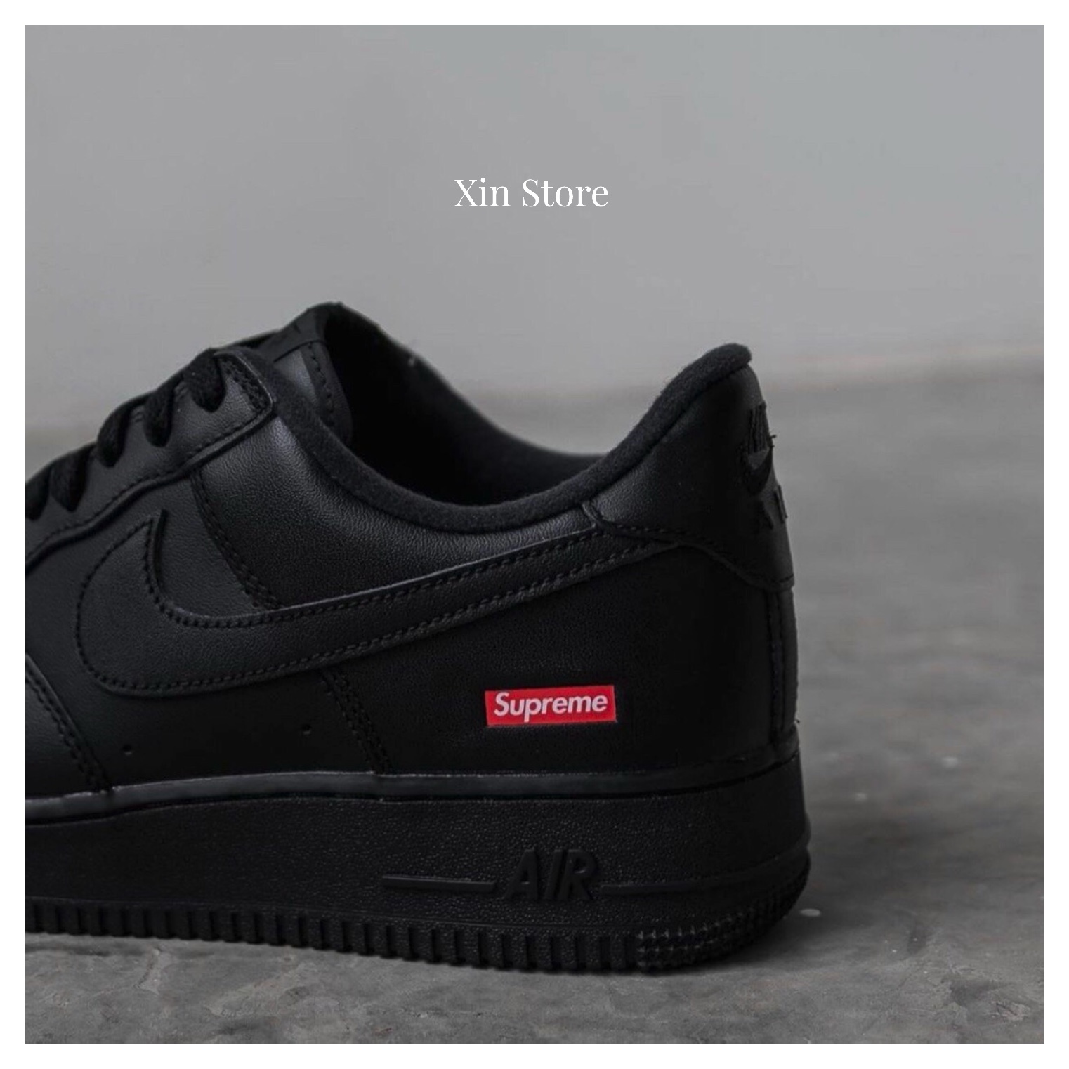 Supreme x Nike Air Force 1 Low 20SS 全黑