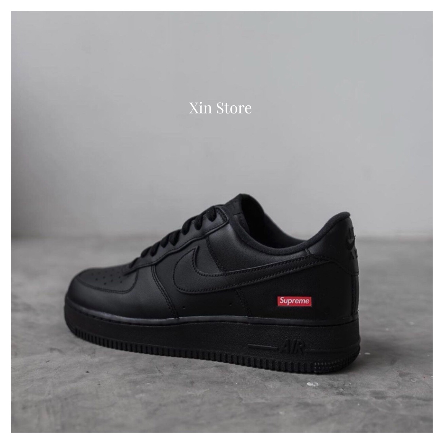 Supreme x Nike Air Force 1 Low 20SS 全黑