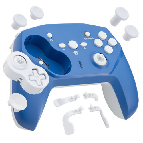 NS CYBER 可拆式無線控制器 藍白