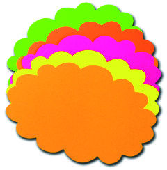 雲型單面螢光卡