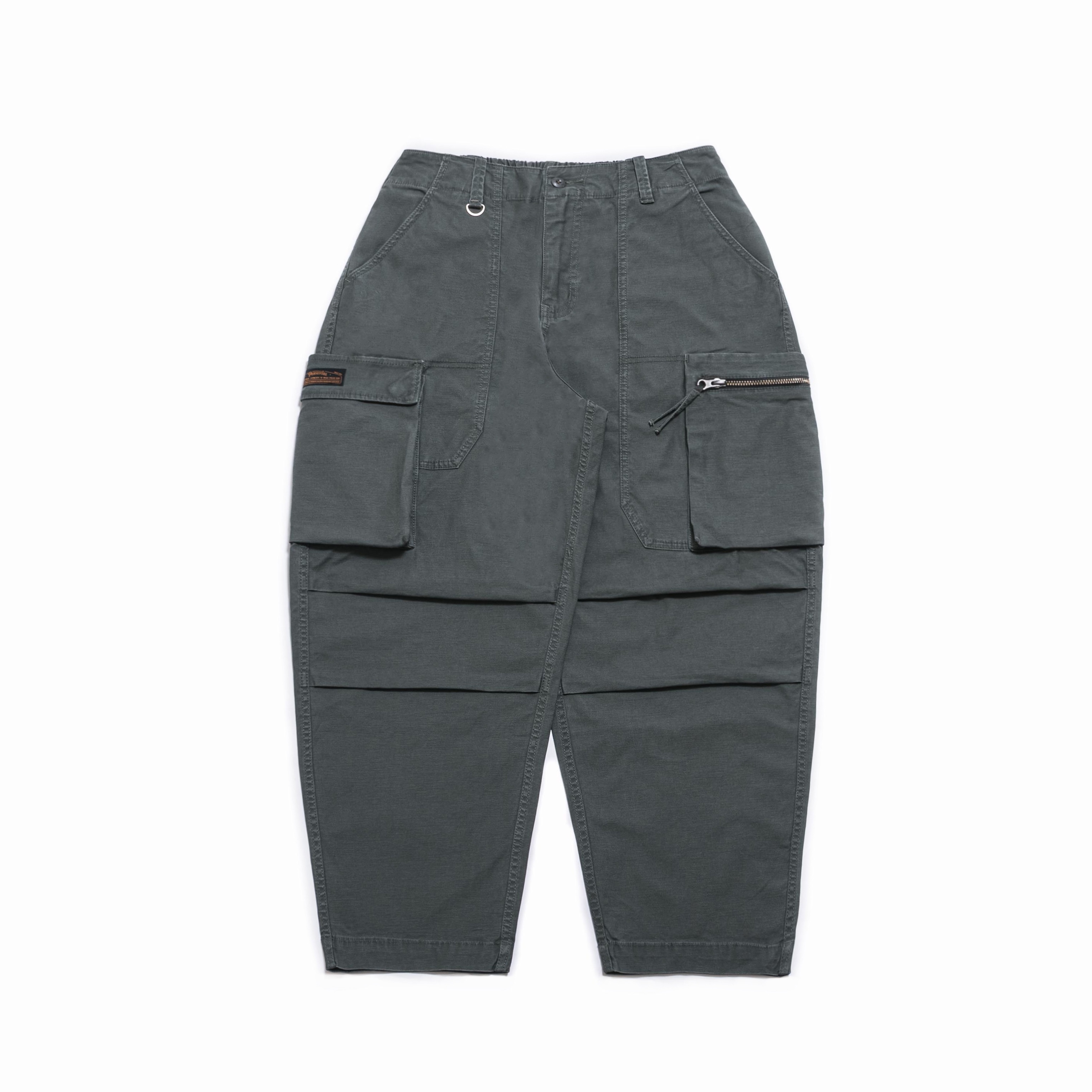 Persevere Enzyme Stone Washed Cargo Pants