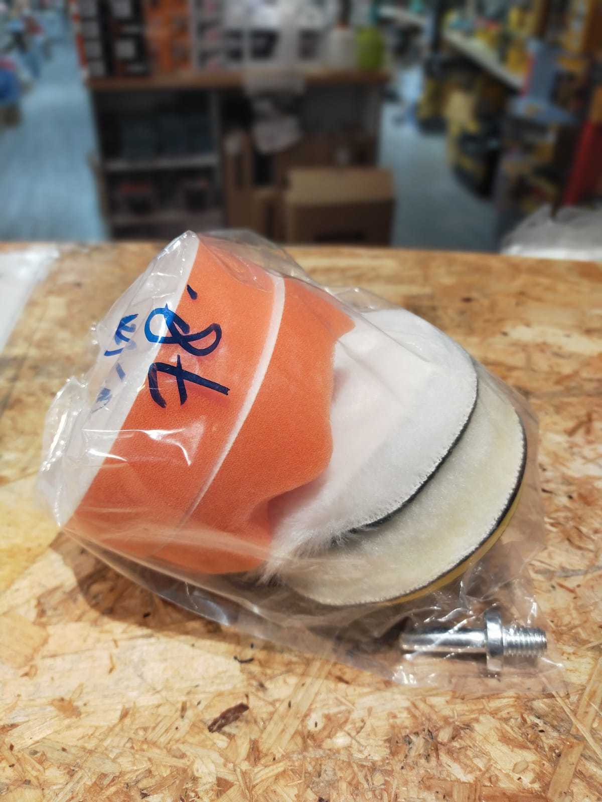 拋 -- 拋光 海綿球 & 羊毛球＆磨機托(套裝)