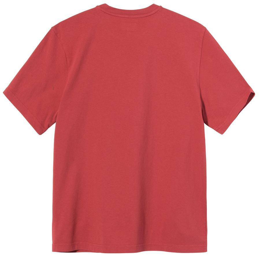 [INSTOCK] STUSSY STOCK LOGO SS CREW "RED"