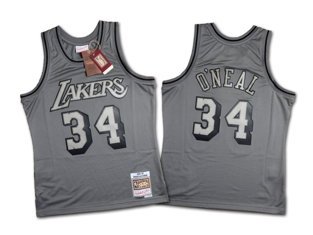 Mitchell & Ness 洛杉磯湖人隊 Shaquille O'neal Metal Works Swingman 球衣