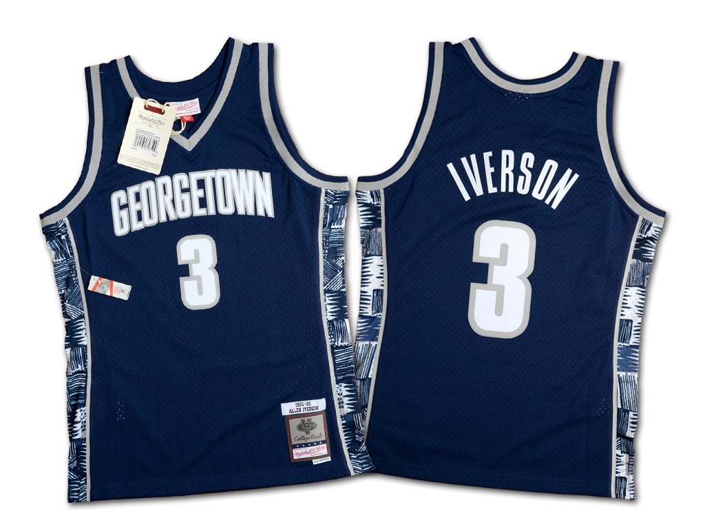 Mitchell & Ness 喬治城大學 Allen Iverson 復刻 Swingman 球衣