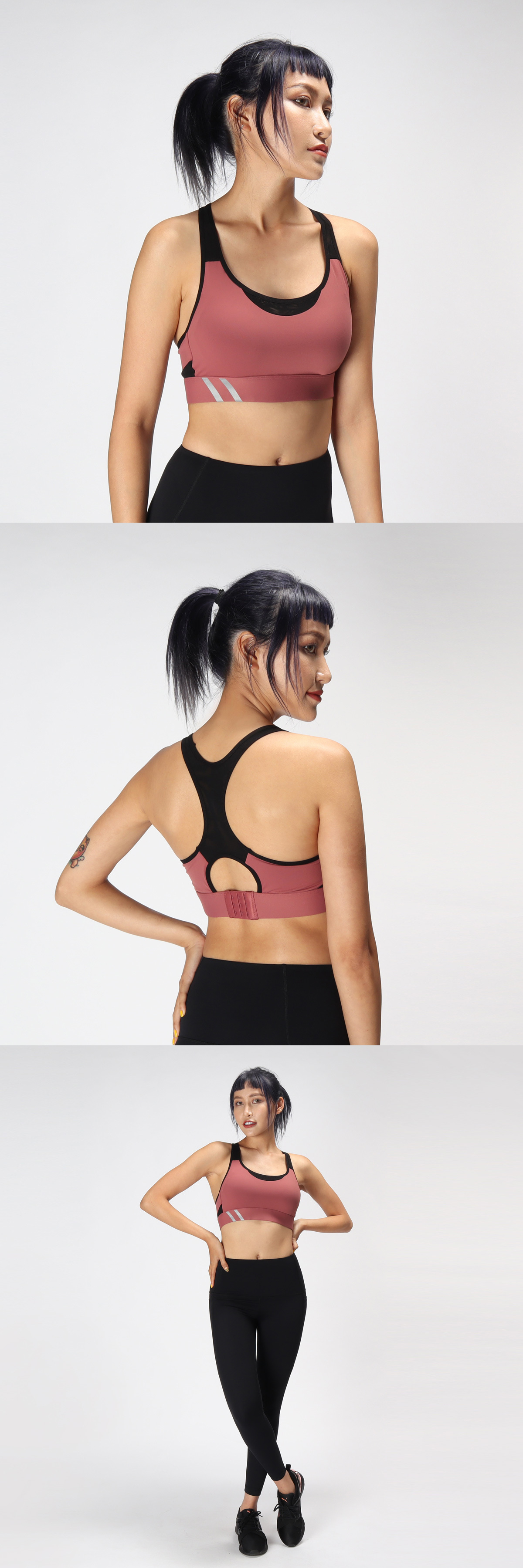 瑜珈服,女運動上衣,女運動內衣,女運動短袖,背扣內衣,運動內衣,肩帶可調內衣,跑步內衣,瑜珈內衣,健身內衣