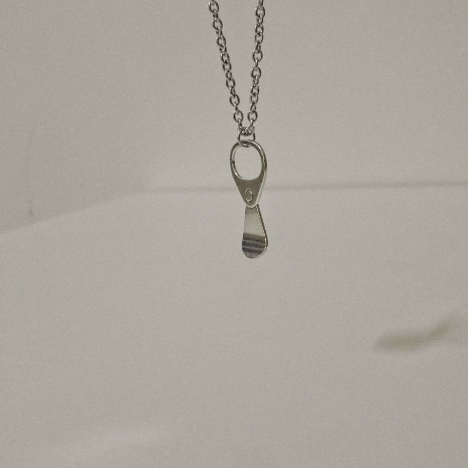 #現貨 (ACCN526) 鋼項鍊 易開罐拉環