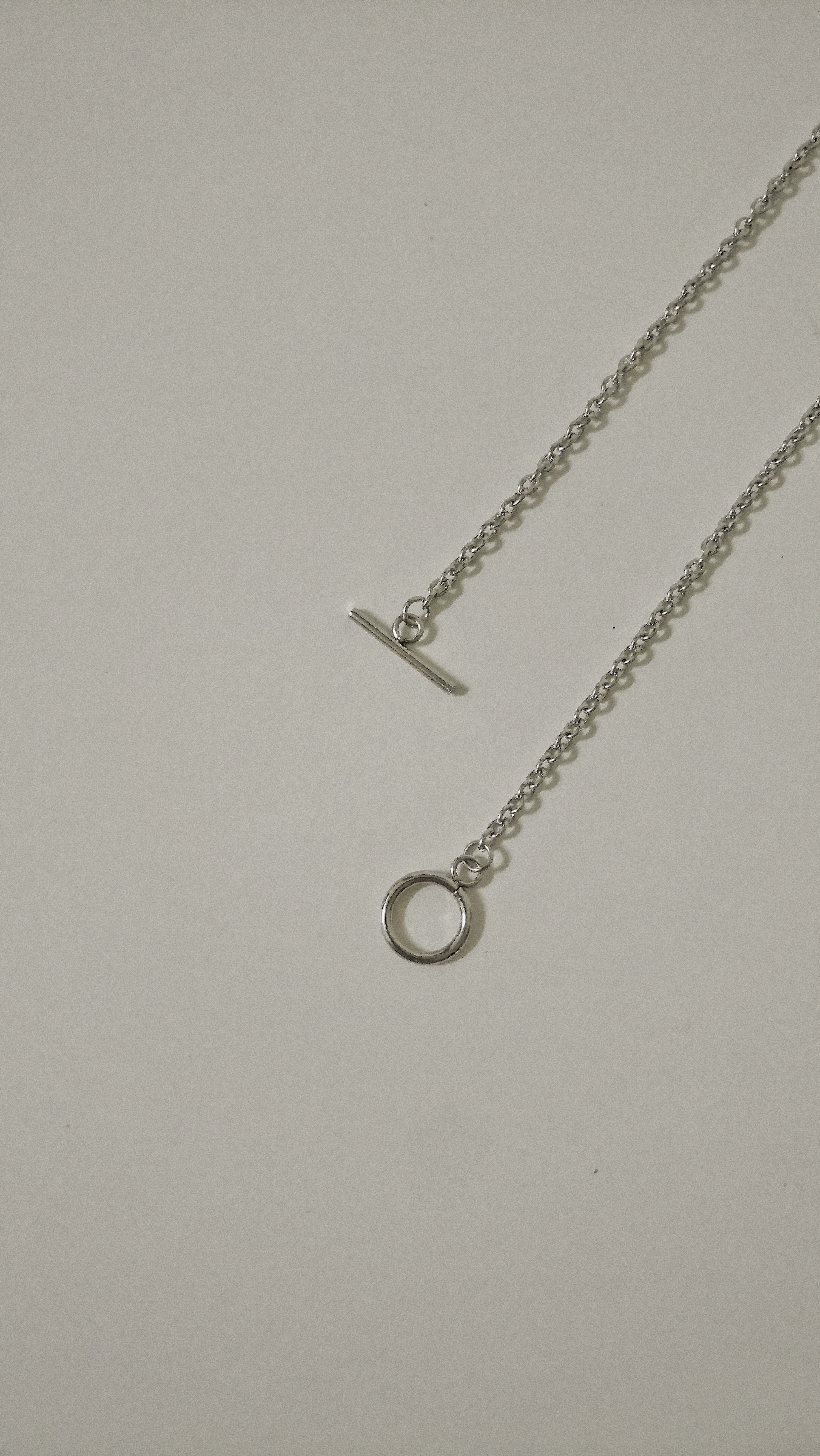 #現貨 (ACCN527) 鋼項鍊 OT扣細鍊