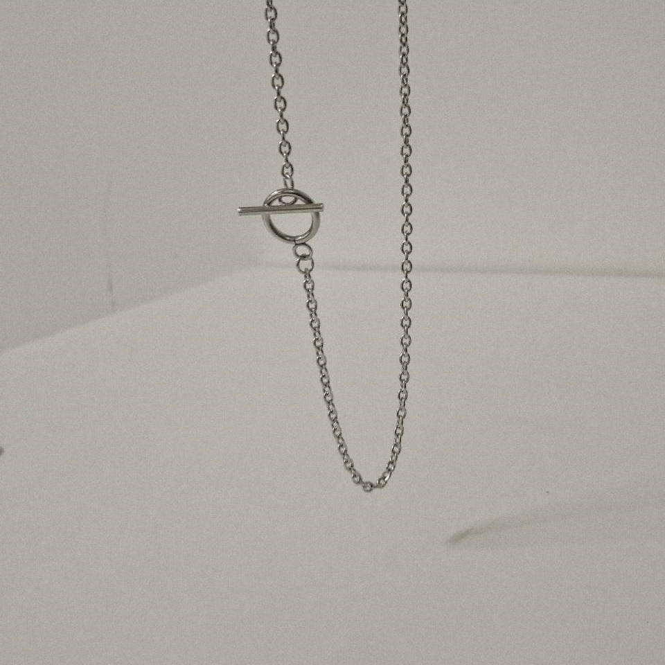 #現貨 (ACCN527) 鋼項鍊 OT扣細鍊