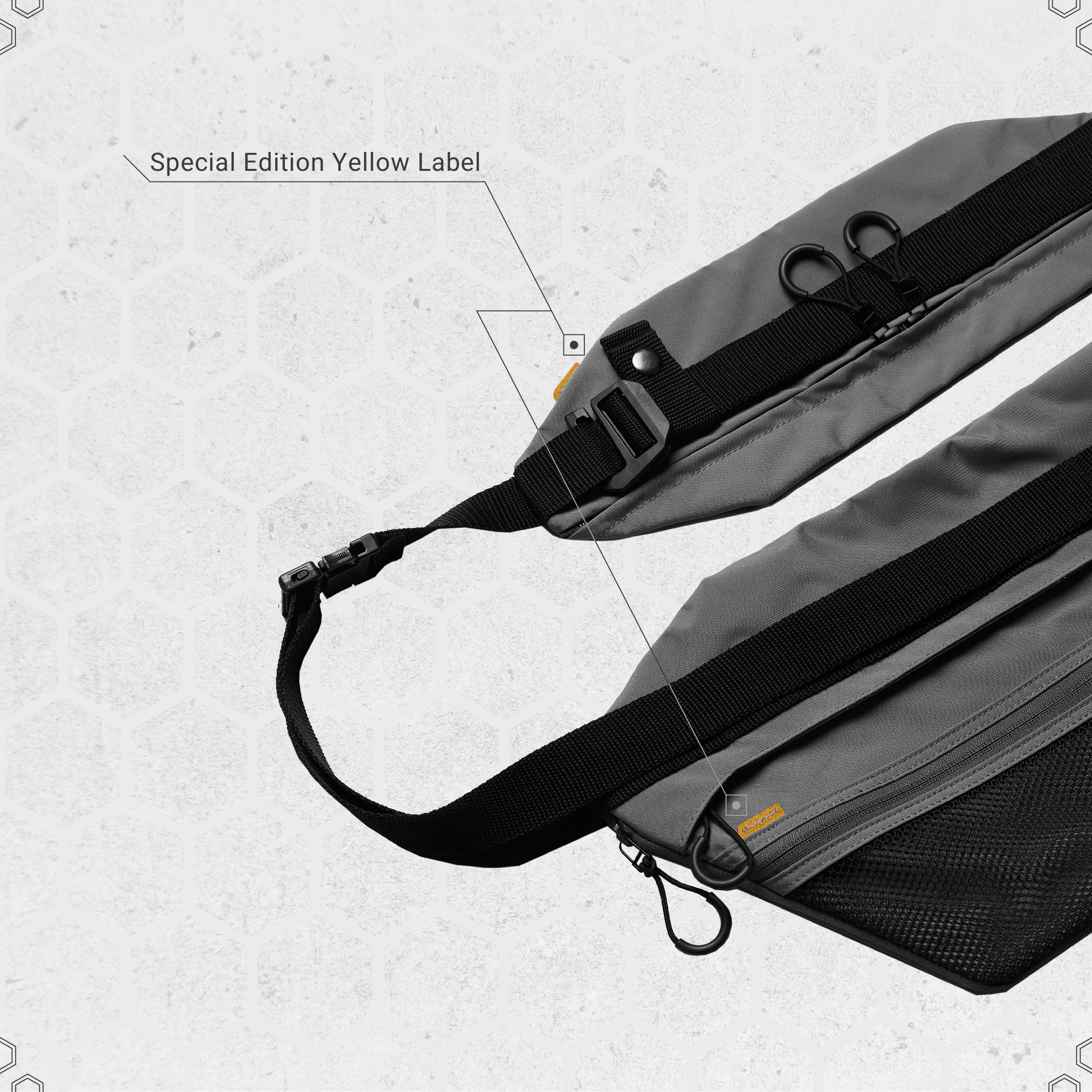 EVIH-04” Crazy Useful Double BAG - Gray