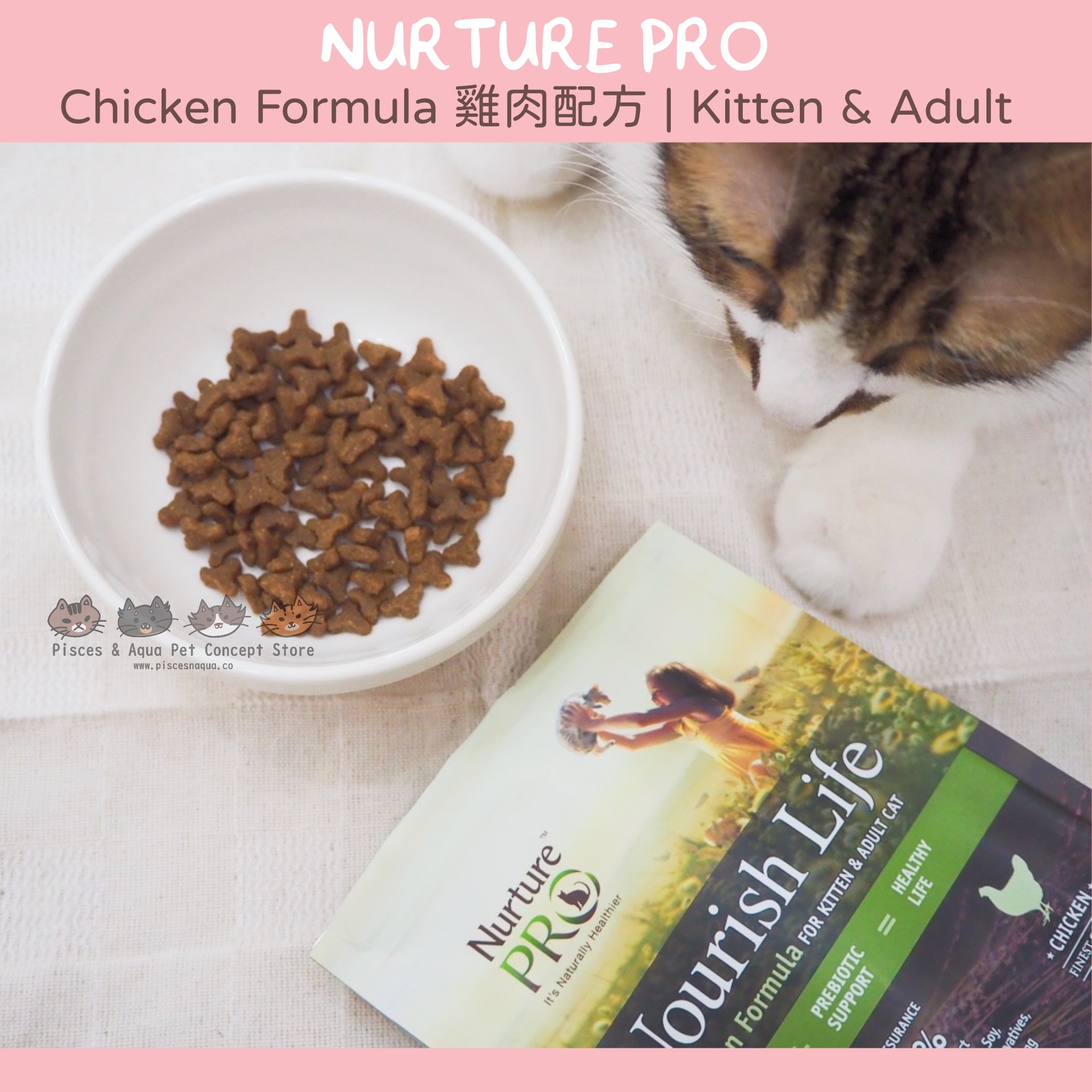 Nourish life cat outlet food