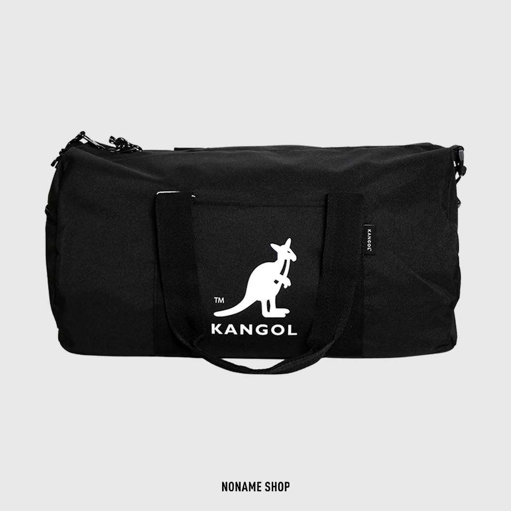 <<錯過哭哭‼️現貨超低價>> KANGOL 英國 袋鼠 基本款 經典 LOGO 健身包 旅行袋 行李袋 包包 黑