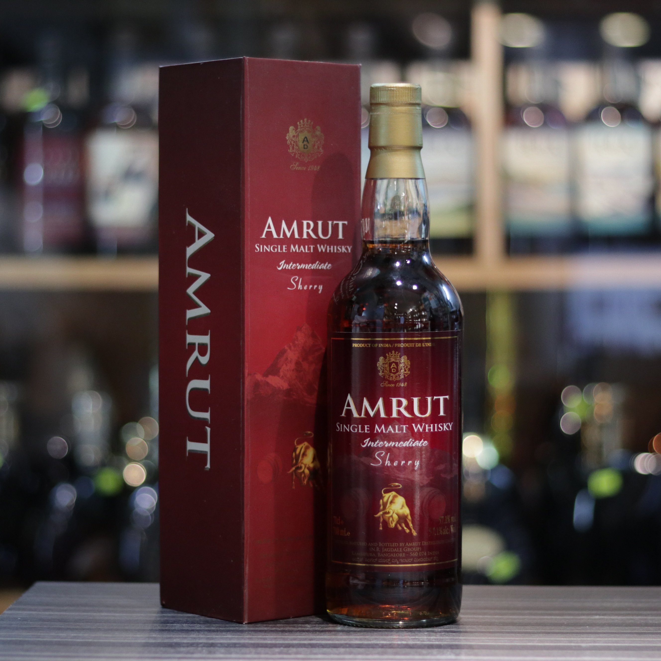 Amrut Intermediate Sherry - 70cl/57.1%
