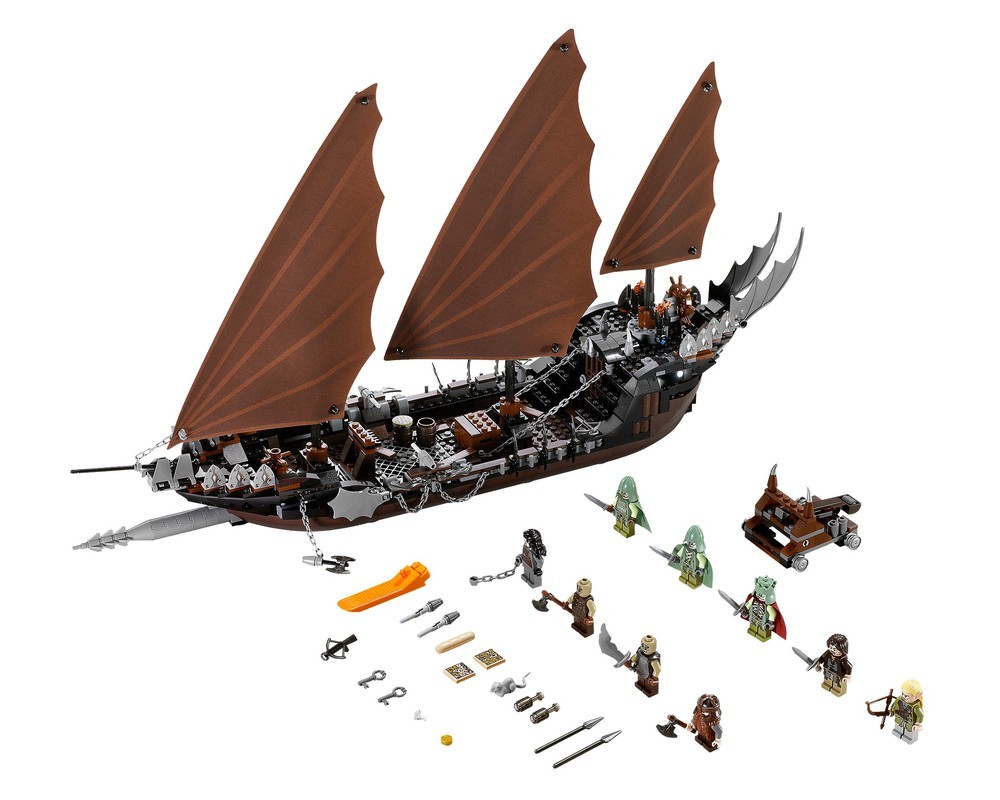 Lord of the Rings Pirate Ship Ambush Building Set NO BOX NA99502