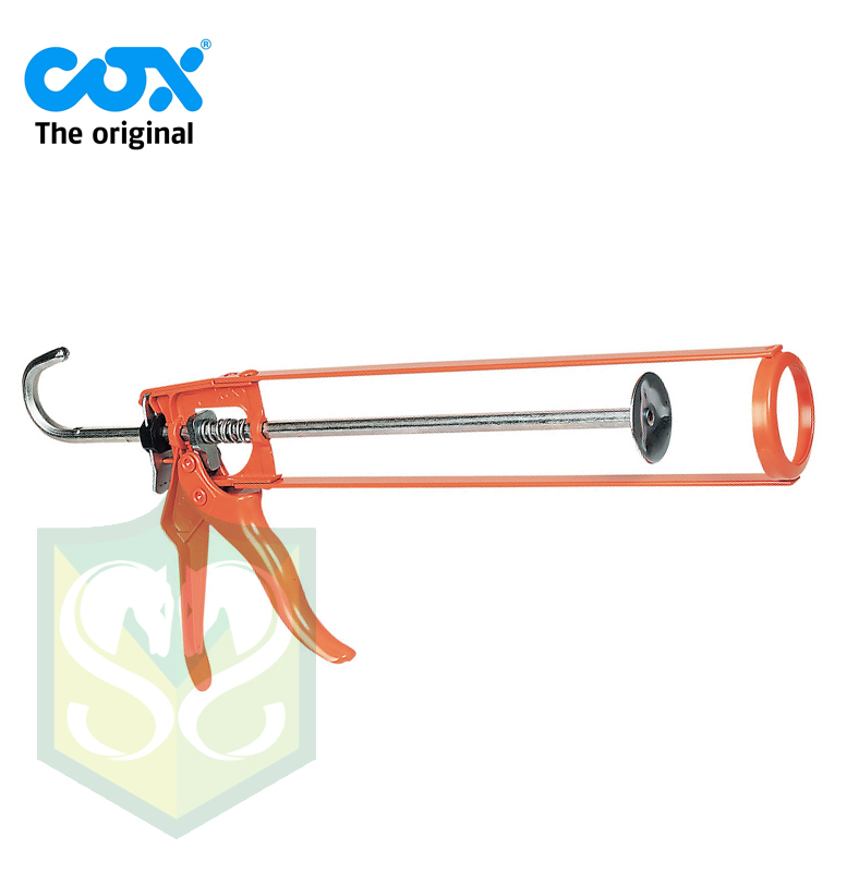 COX Silicone Sealant Caulking Gun (310ml) (Orange)